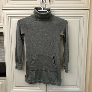 SIZE 7 - Ivivva by Lululemon girl’s fine knit turtleneck tunic